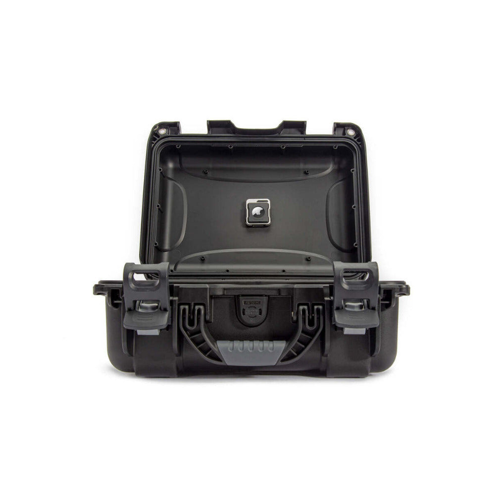 Nanuk 935 Waterproof Hard Case with Wheels and Padded Divider (Black) with Airtag Holder