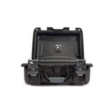 Nanuk 935 Waterproof Hard Case with Wheels and Padded Divider (Black) with Airtag Holder