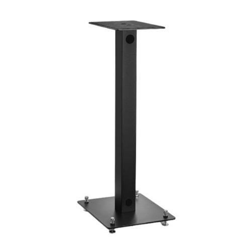 Triangle S01 Bookshelf Speaker Stands with Non-Slip and Anti-Scratch Felt (Matte Black, Pair)