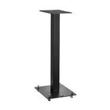 Triangle S01 Bookshelf Speaker Stands with Non-Slip and Anti-Scratch Felt (Matte Black, Pair)