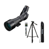 Nikon Monarch Fieldscope 82ED-A with MEP-20-60; with 59' Tripod with Bag and Cleaning Pen