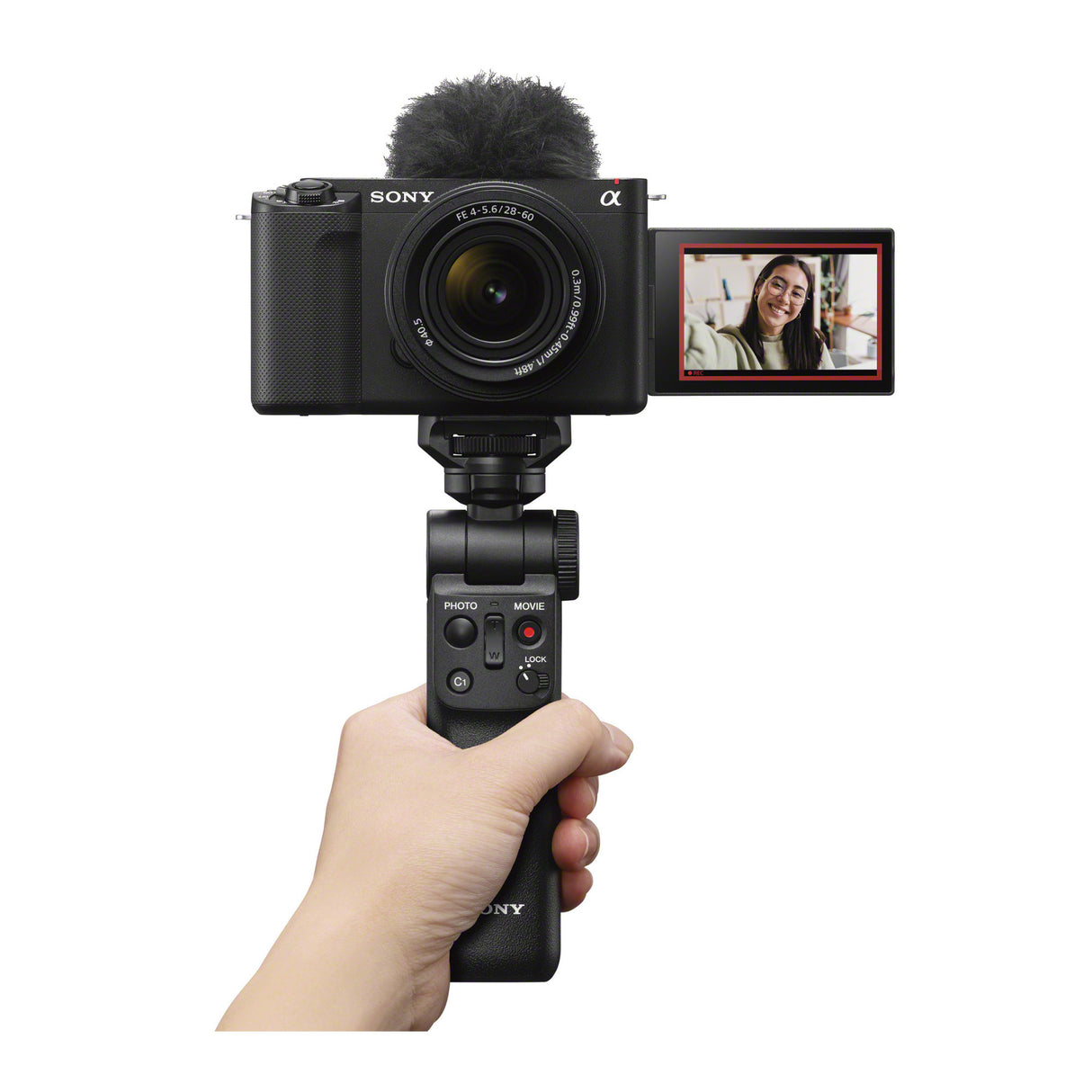 Sony Alpha ZV-E1 Full-frame Mirrorless Vlog Camera (ILCZV-E1/B, Black)