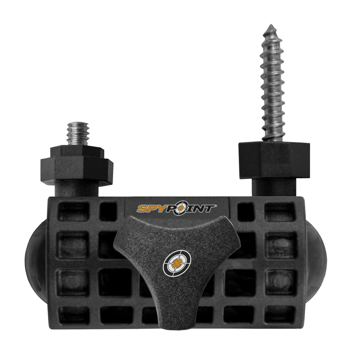 Spypoint Adjustable Mounting Arm with 360 Degree Rotation, 90 Degree Tilt and Mounting Screw (Black)