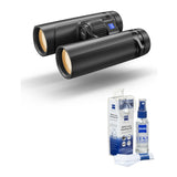 Zeiss Optics SFL 8x40 Compact and Waterproof Binoculars with Lens Care Kit
