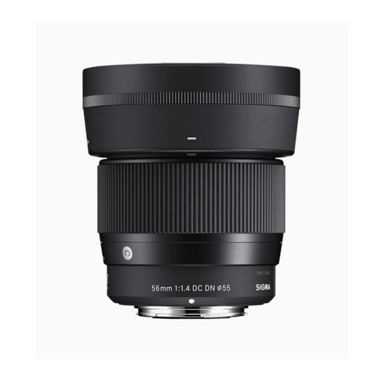Sigma 56mm F1.4 DC DN Contemporary Lens for Nikon Z Mount Mirrorless Camera with LH582-01 Lens Hood