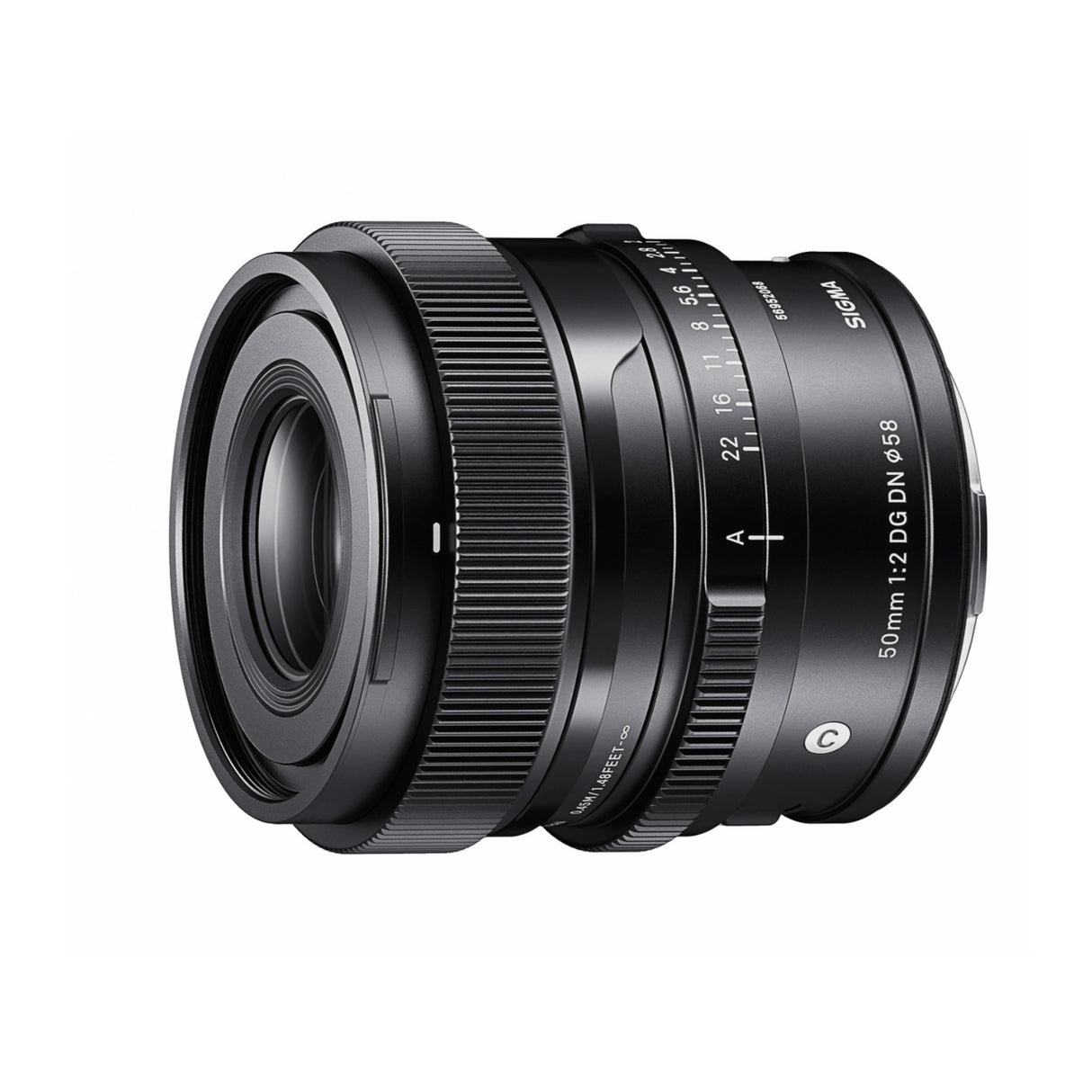 Sigma 50mm F2 DG DN Contemporary Series Standard Lens for L Mount with Lens Cap and Lens Hood