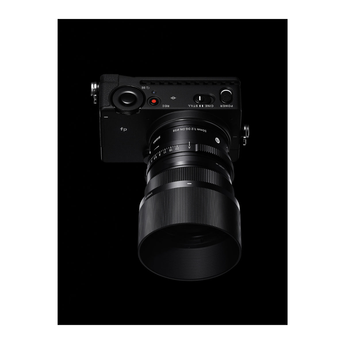 Sigma 50mm F2 DG DN Contemporary Series Standard Lens for L Mount with Lens Cap and Lens Hood