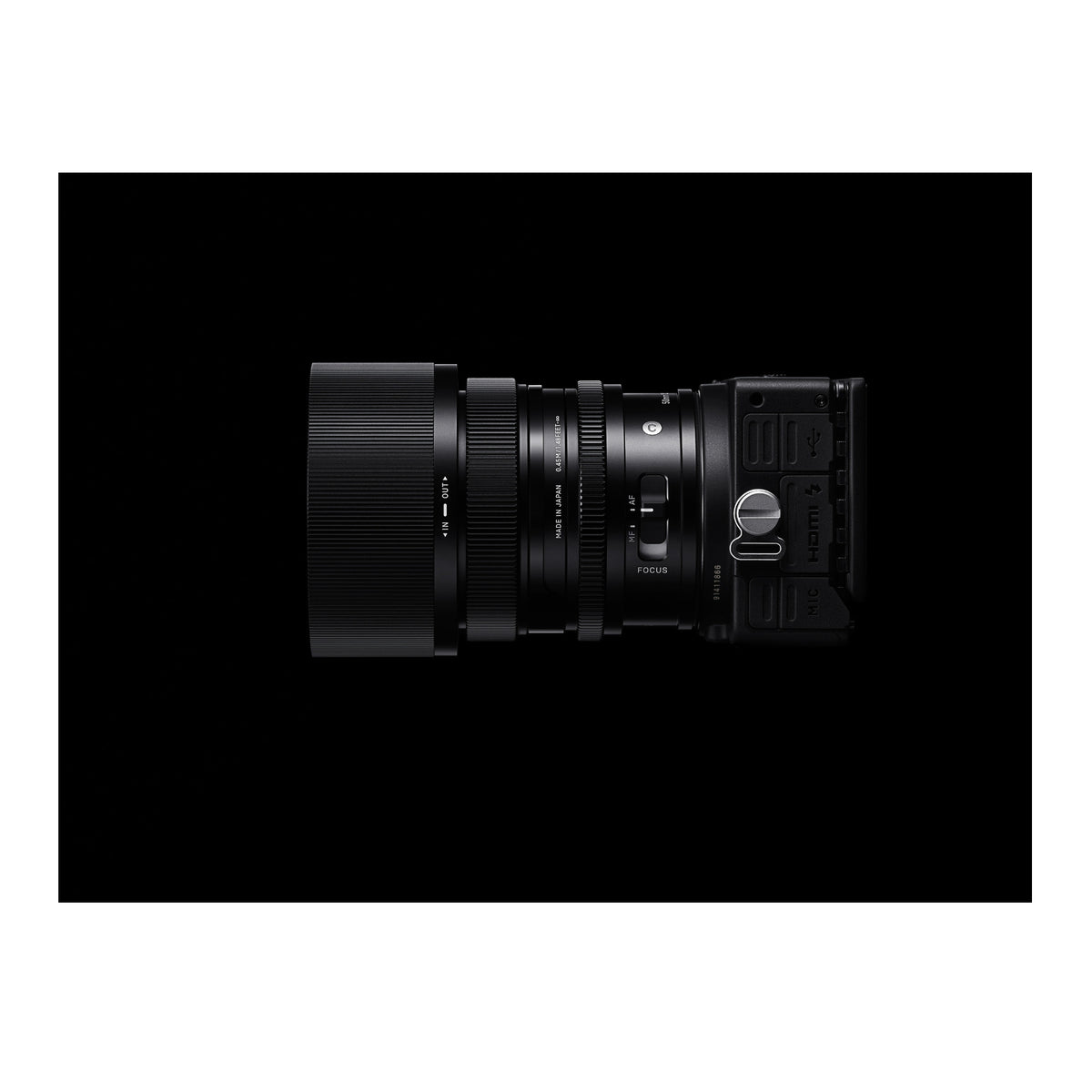 Sigma 50mm F2 DG DN Contemporary Series Standard Lens for L Mount with Lens Cap and Lens Hood