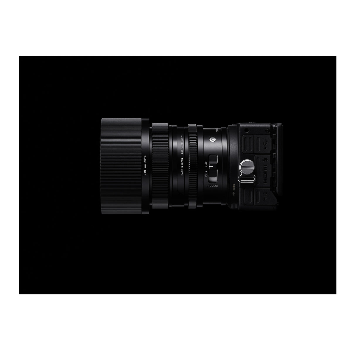 Sigma 50mm F2 DG DN Contemporary Series Standard Lens for L Mount with Lens Cap and Lens Hood