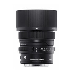 Sigma 50mm F2 DG DN Contemporary Series Standard Lens for L Mount with Lens Cap and Lens Hood