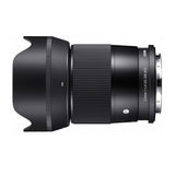 Sigma 23mm F1.4 DC DN Contemporary Series Large Aperture Lens for L Mount with Lens Hood