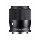 Sigma 23mm F1.4 DC DN Contemporary Series Large Aperture Lens for L Mount with Lens Hood