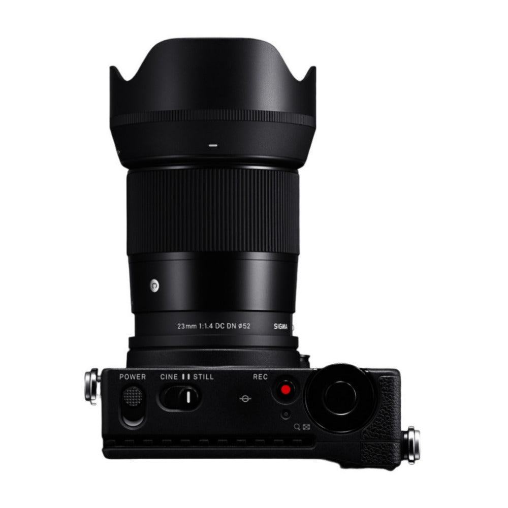 Sigma 23mm F1.4 DC DN Contemporary Series Large Aperture Lens for L Mount with Lens Hood