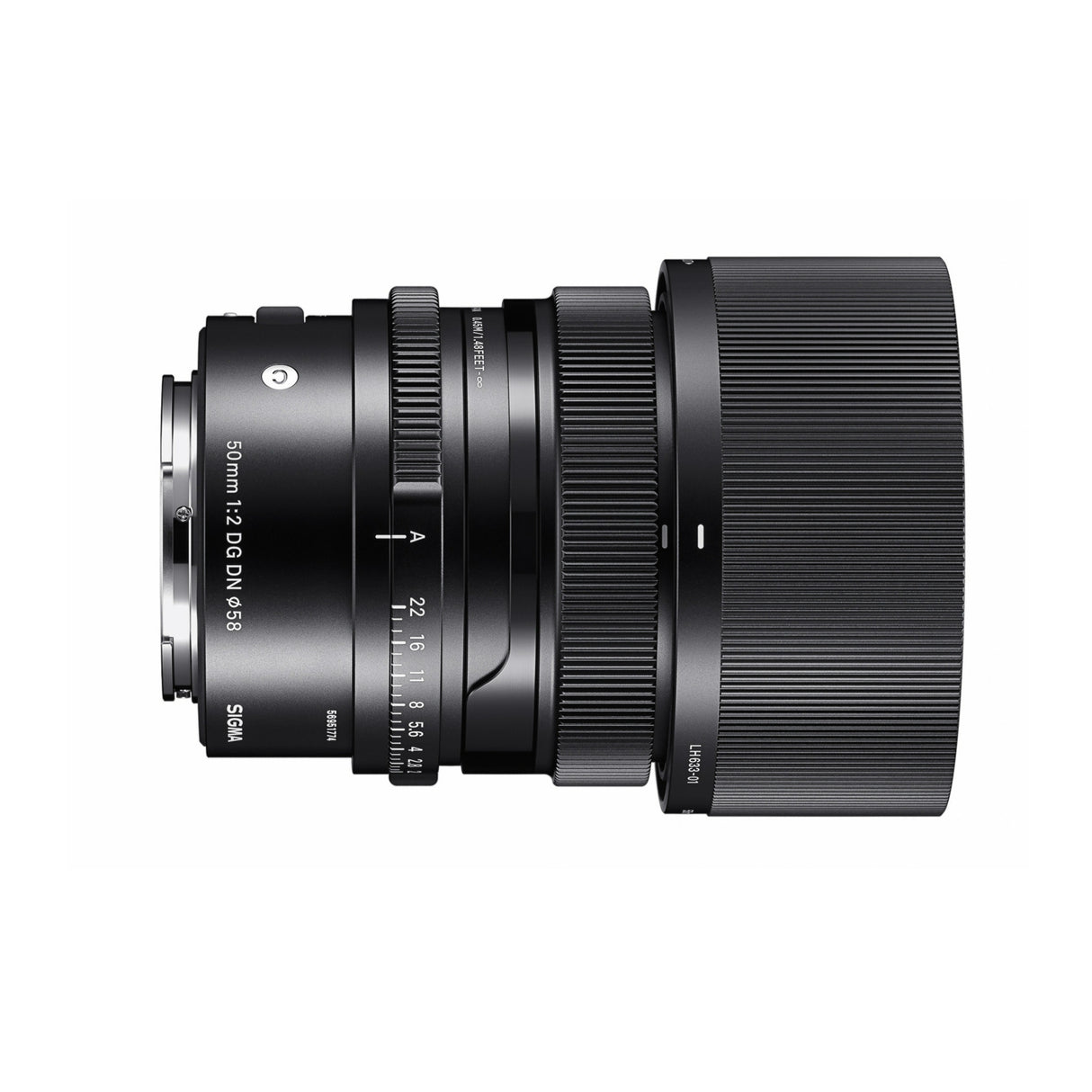 Sigma 50mm F2 DG DN Contemporary Series Standard Lens for Sony E Mount with Lens Cap and Lens Hood