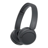Sony WH-CH520 Compact Easy Carrying Wireless Bluetooth On-Ear Headphones (Black) with Earbuds