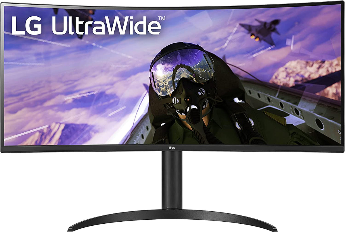 LG 34WP65C-B 34" Curved UltraWide QHD 160Hz Gaming Monitor (Certified Refurbished)
