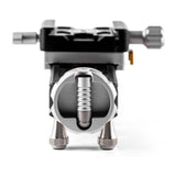 NiSi Quick Adjustment Macro Focusing Rail NM-200S with 360-Degree Rotating Clamp and 4 Foot Nails