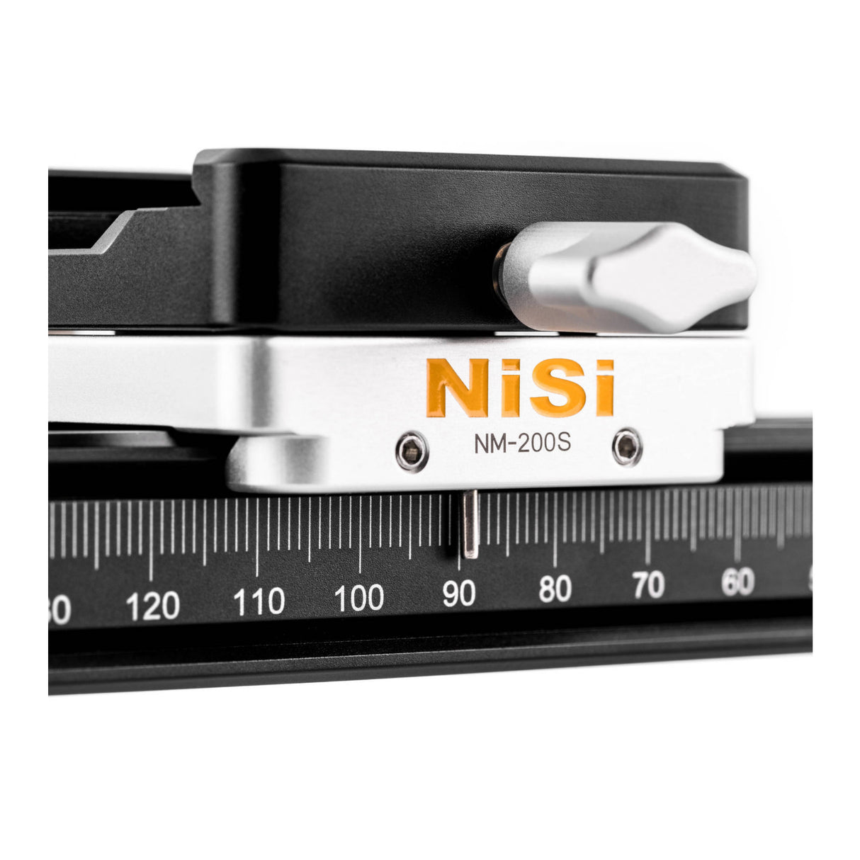 NiSi Quick Adjustment Macro Focusing Rail NM-200S with 360-Degree Rotating Clamp and 4 Foot Nails