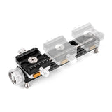 NiSi Quick Adjustment Macro Focusing Rail NM-200S with 360-Degree Rotating Clamp and 4 Foot Nails