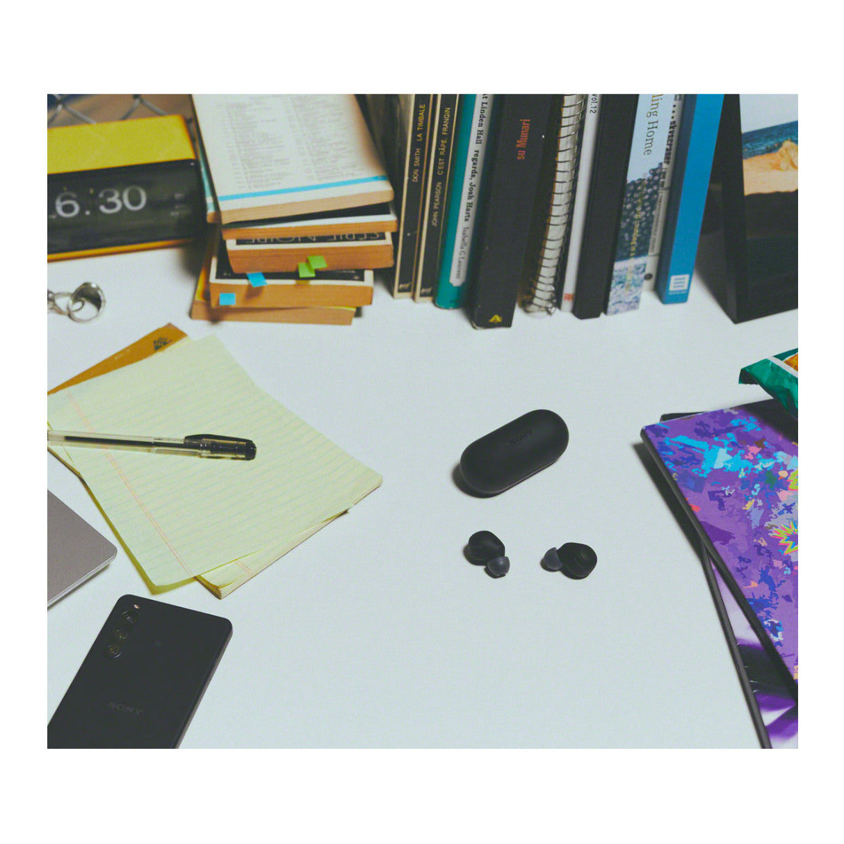 Sony WF-C700N Truly Wireless Noise Canceling Bluetooth Earbuds with Mic and IPX4 Resistance (Black)