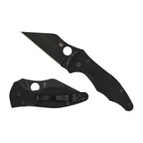 Spyderco Yojimbo 2 Hollow-Ground CPM S30V Stainless Steel Blade 7.69-Inch Folding Knife (Black)