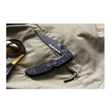 Spyderco Endura 4 3.80-Inch Durable Steel Blade Foldable PlainEdge Knife (Black) (Open Box)
