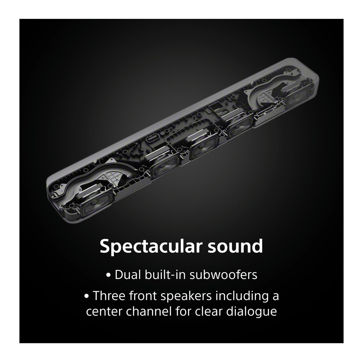 Sony HT-S2000: 3.1ch Dolby Atmos/DTS:X Surround Sound Soundbar