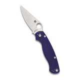 Spyderco Para Military 2 Signature Full Flat Folding Knife (Midnight Blue) (Open Box)