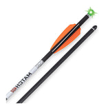 TenPoint Wicked Ridge Match 400 Alpha-Blaze Lighted Carbon Arrows (Black,3-Pack)