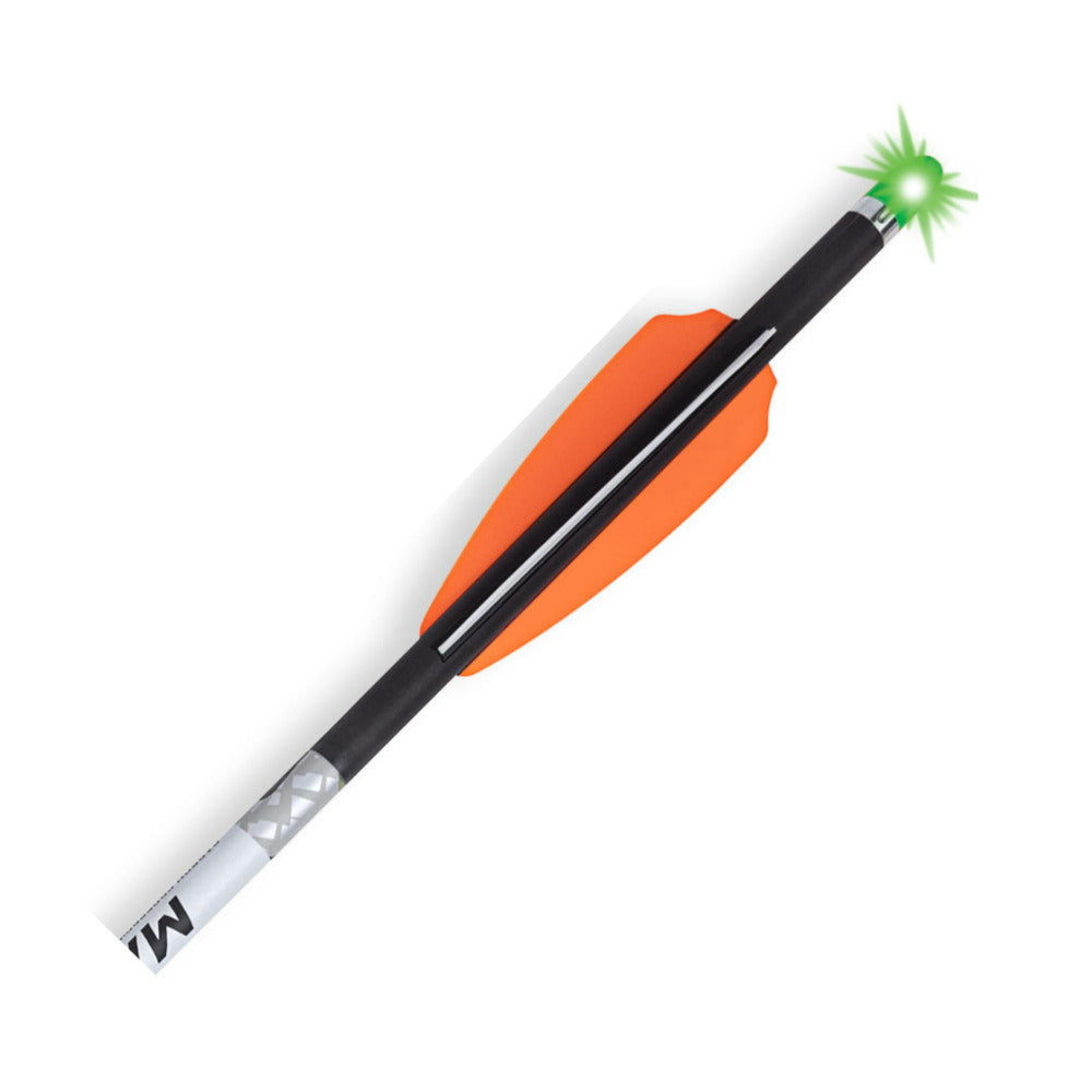 TenPoint Wicked Ridge Match 400 Alpha-Blaze Lighted Carbon Arrows (Black,3-Pack)