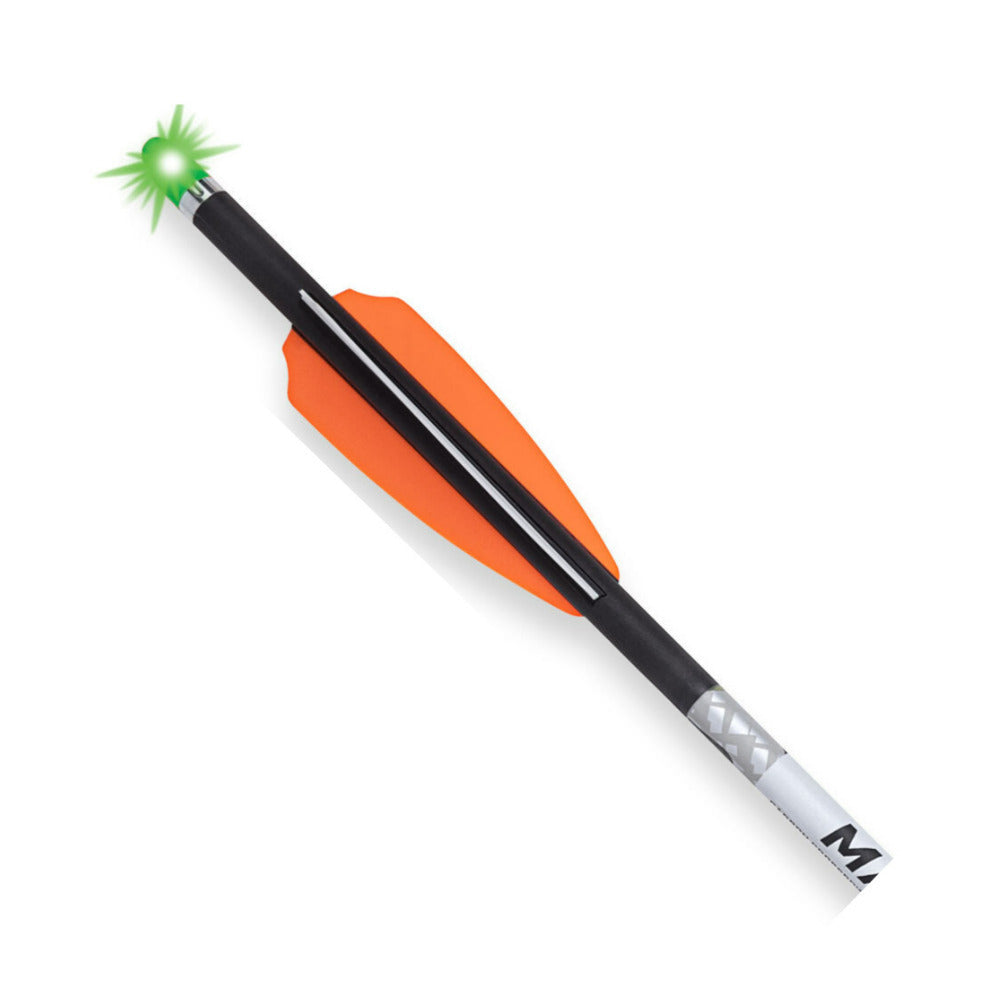TenPoint Wicked Ridge Match 400 Alpha-Blaze Lighted Carbon Arrows (Black,3-Pack)