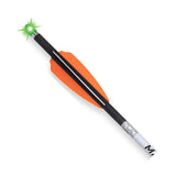 TenPoint Wicked Ridge Match 400 Alpha-Blaze Lighted Carbon Arrows (Black,3-Pack)