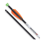 TenPoint Wicked Ridge Match 400 Alpha-Blaze Lighted Carbon Arrows (Black,3-Pack)