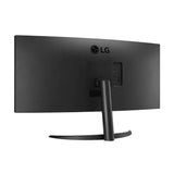 LG 34WP60C-B 34-Inch 21:9 Curved 1800R UltraWide QHD 3440x1440 Monitor (Certified Refurbished)