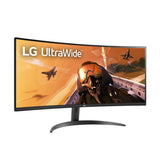 LG 34WP60C-B 34-Inch 21:9 Curved 1800R UltraWide QHD 3440x1440 Monitor (Certified Refurbished)