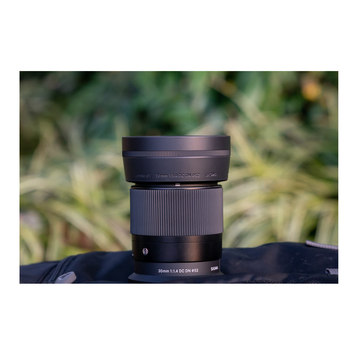 Sigma 30mm F1.4 DC DN Contemporary Lens for Nikon Z Mount with Lens Hood (Black)w/Memory Card Bundle