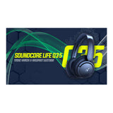 Cleer Audio Enduro 100 Bluetooth Wireless Headphones with Up To 100-Hours of Battery (Navy Blue)