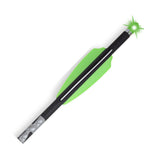 TenPoint Alpha-Blaze Lighted Nocks Pro Elite 400 Crossbow Arrows (Green, 3-Pack)