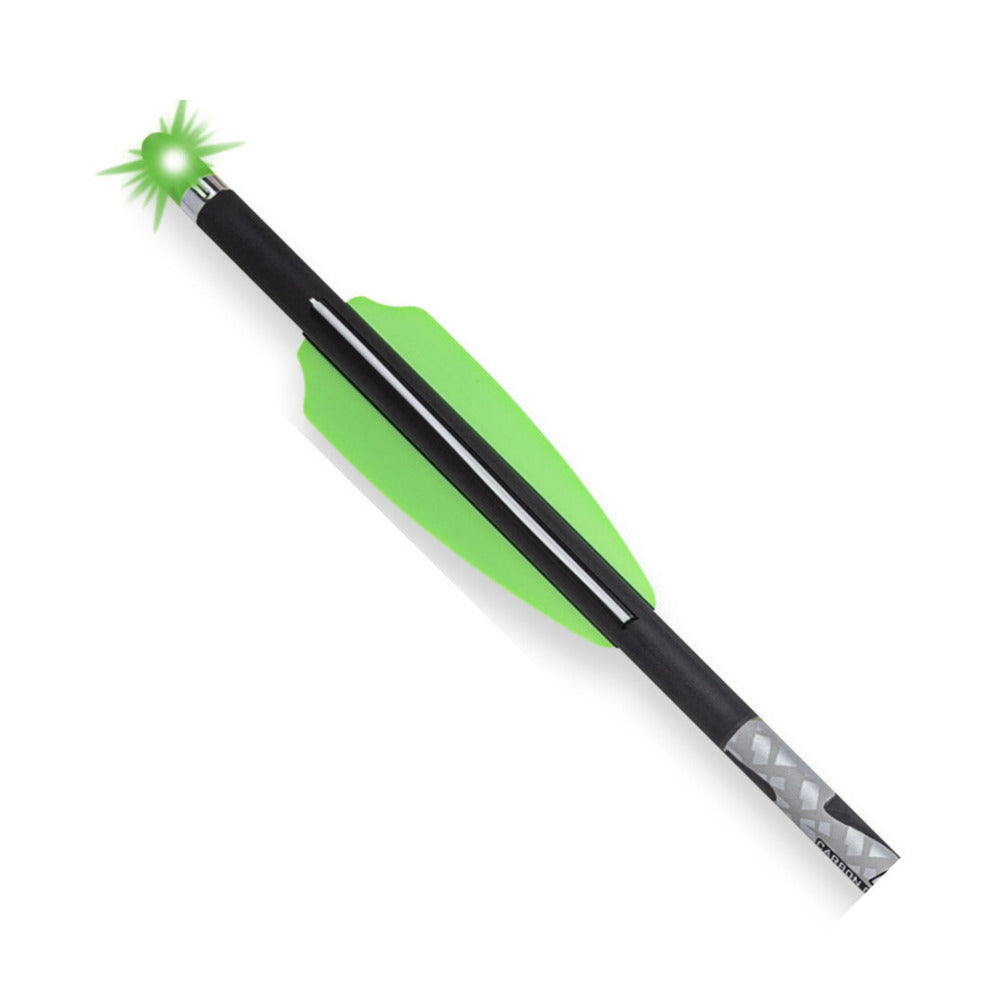 TenPoint Alpha-Blaze Lighted Nocks Pro Elite 400 Crossbow Arrows (Green, 3-Pack)