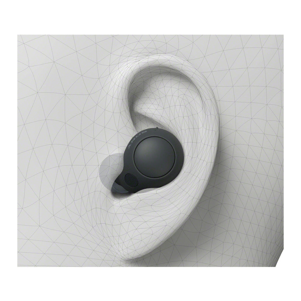 Sony WF-C700N Truly Wireless Noise Canceling Bluetooth Earbuds with Mic (Black) with Earphone Case