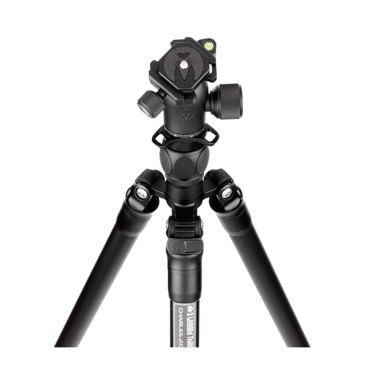 3 Legged Thing Charles 2.0 Aluminium Tripod System & AirHed Pro (Matte Black)