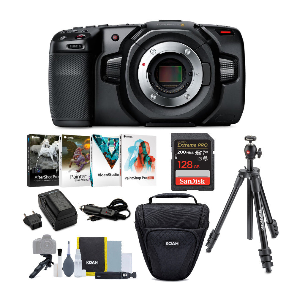 Blackmagic Design Pocket Cinema Camera 4K Content Creator Bundle