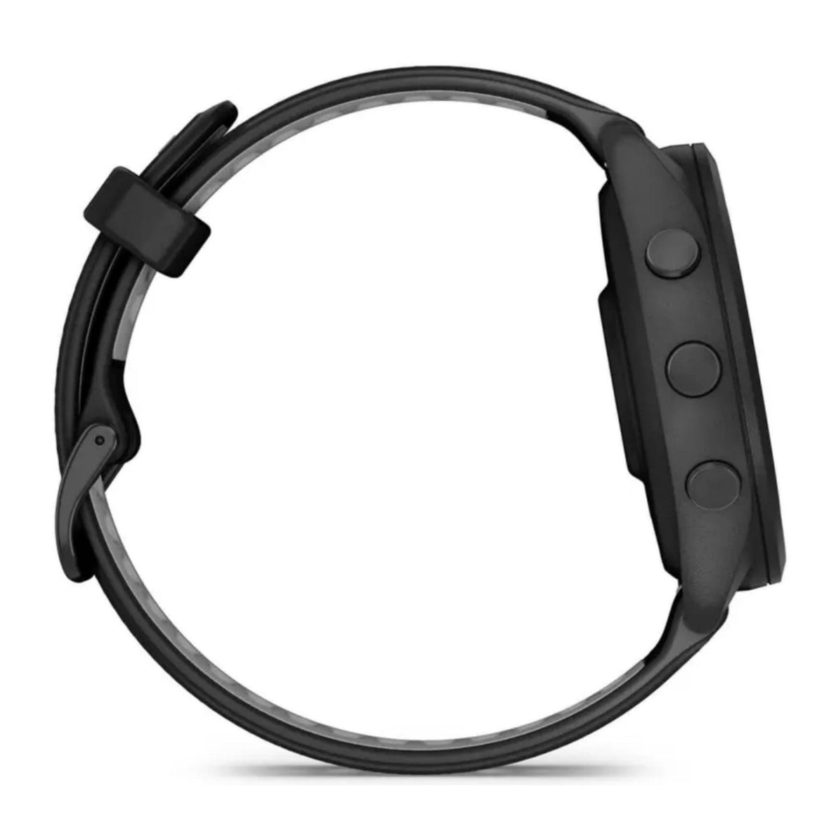 Garmin Forerunner 265 Black Bezel and Case Smartwatch with Silicone Straps (Black/Powder Gray)