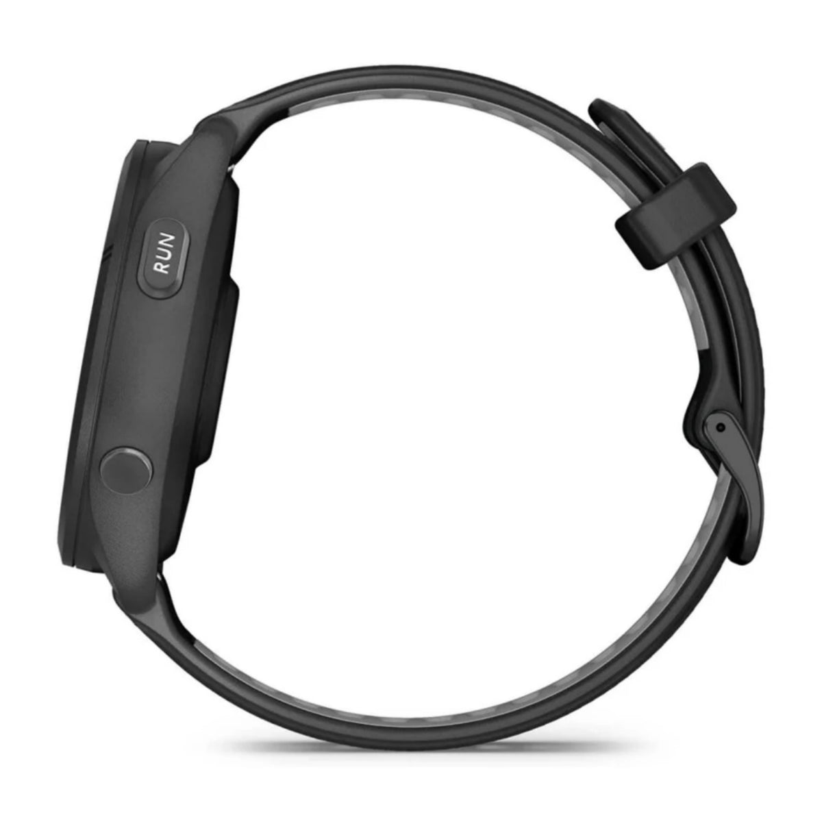 Garmin Forerunner 265 Black Bezel and Case Smartwatch with Silicone Straps (Black/Powder Gray)