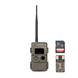 Cuddeback CuddeLink Wireless, 3rd Gen Sensor, LowGlow IR LED Camera Bundle with Accessories