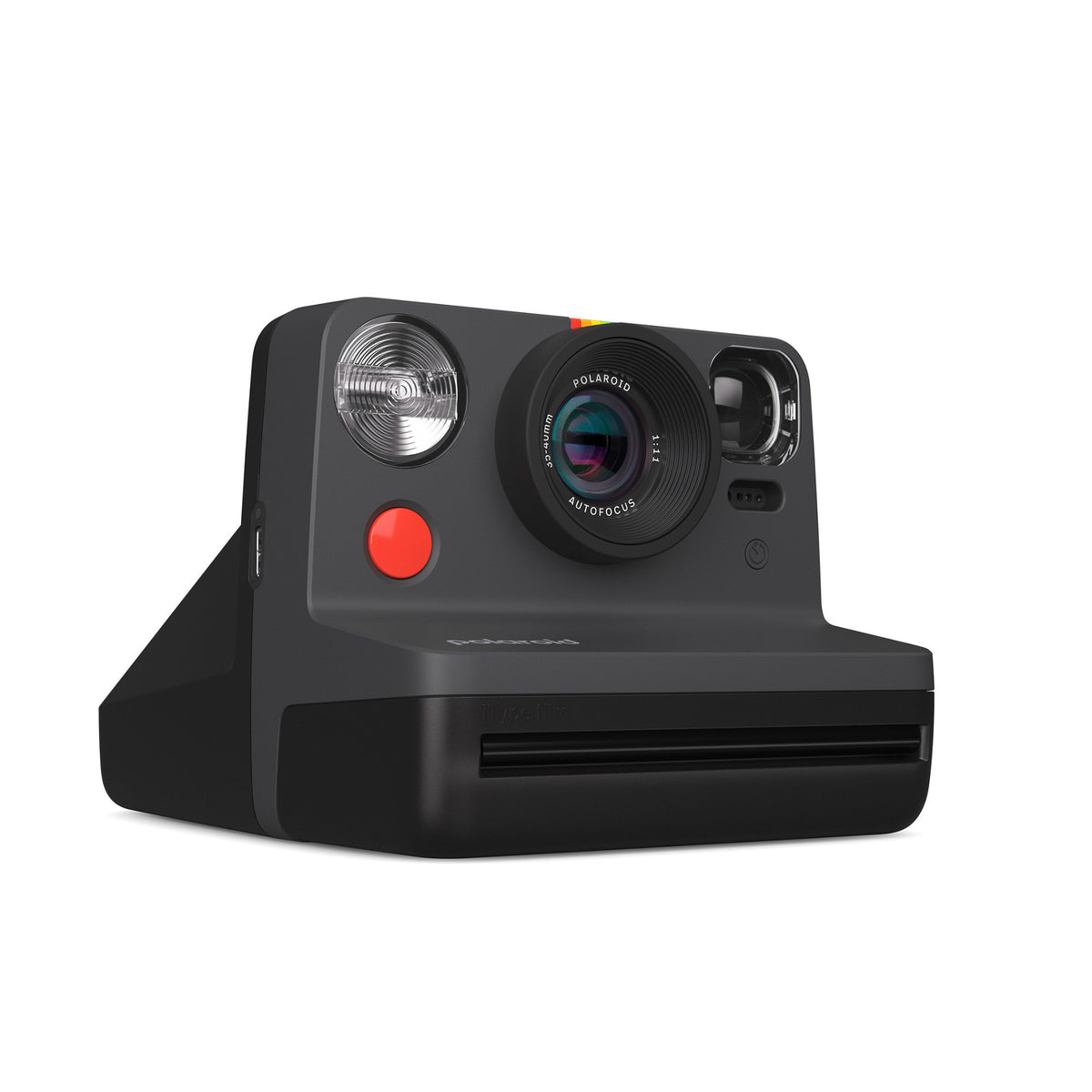 Polaroid NOW Instant Camera Generation 2 (Black) with Film Kit & B&W Film Bundle