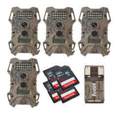 Wildgame Innovations Terra Extreme 14MP Camera with SD and Card Reader (4-Pack)