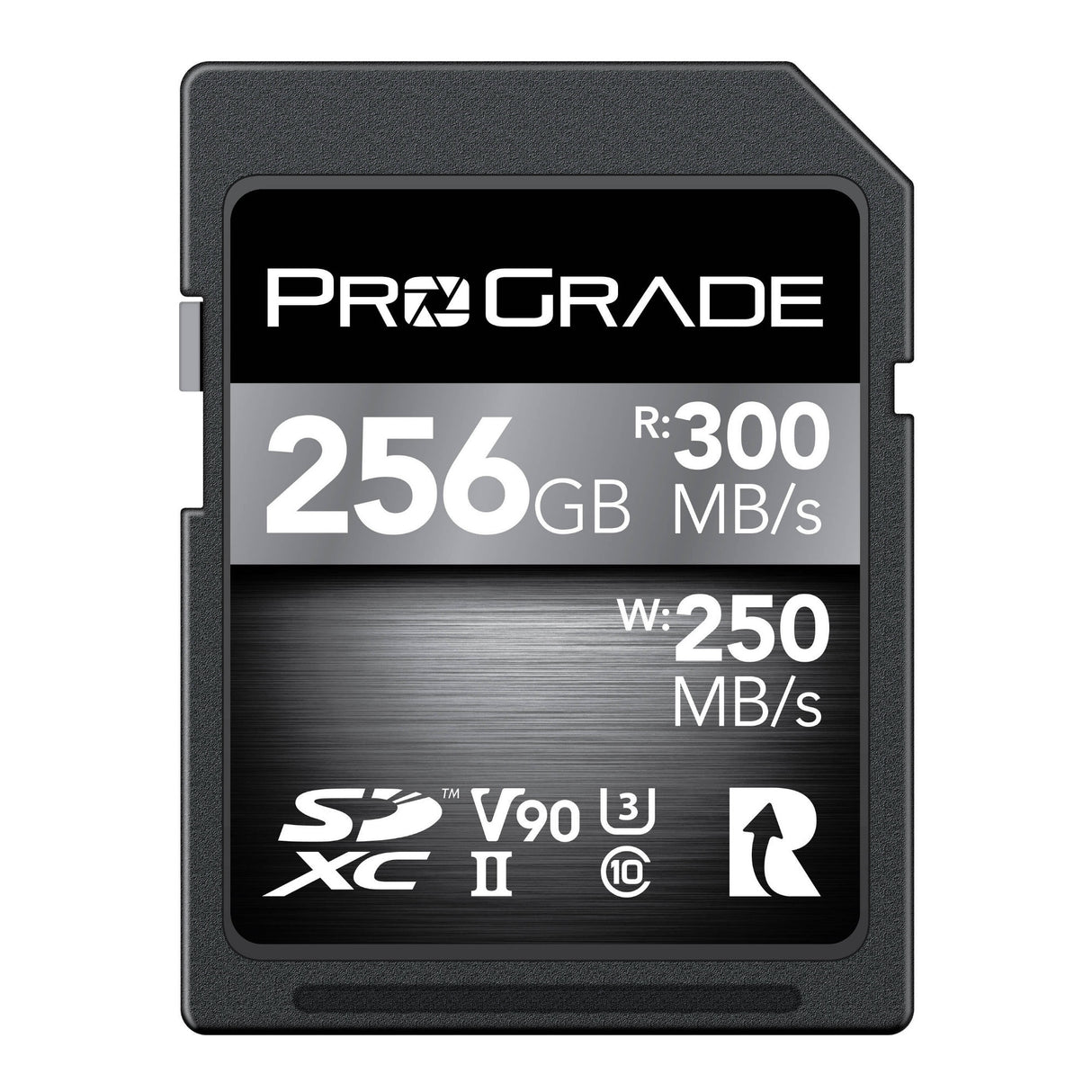 ProGrade Digital SDXC UHS-II V90 300R 256GB Capacity, 300MB/s Read and 250MB/s Write Memory Card