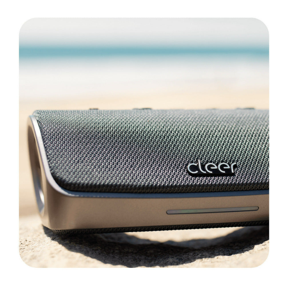 Cleer Audio Scene Water-Resistant Portable Bluetooth Speaker (Gray)