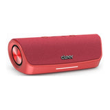 Cleer Audio Scene Water-Resistant Portable Bluetooth Speaker with Built-In Microphone (Red)